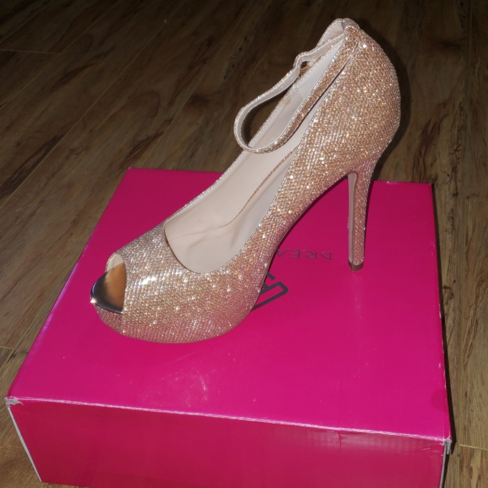 Sparkly heels